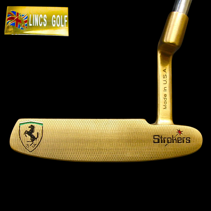 Custom Milled Ferrari Theme Ping Scottsdale Anser Putter 91.5cm Steel Shaft