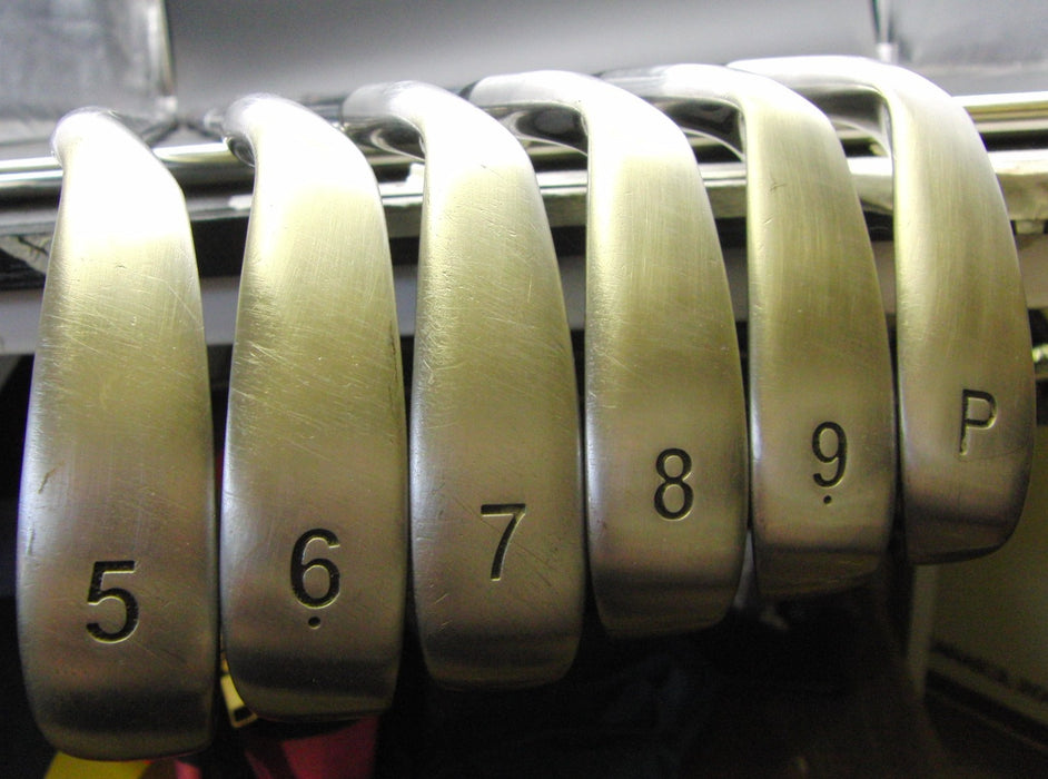Set of 6x Founders Club G-1 5-PW Irons Regular Steel Shafts Founders Club Grips