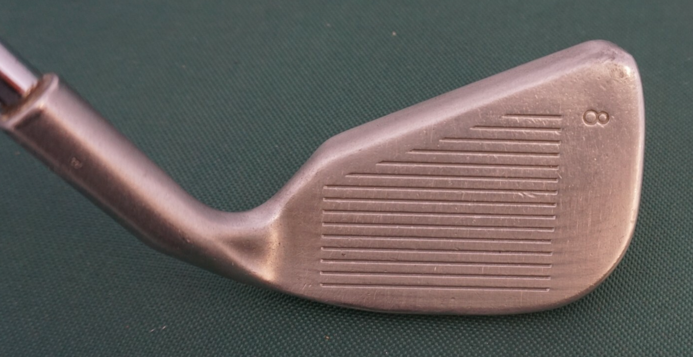 Left Handed Ping Zing Orange Dot 8 Iron Regular Steel Shaft Lamkin Grip