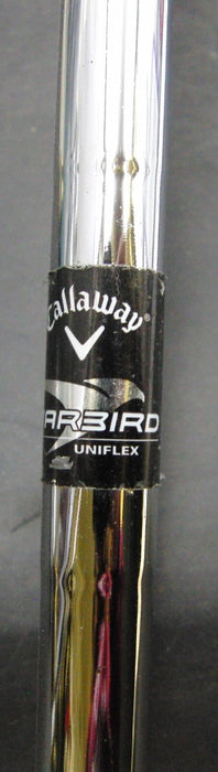 Set of 7 x Callaway WarBird 5-SW Uniflex Steel Shafts Callaway Grips