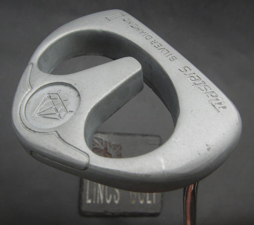 Masters Silver Diamond II Putter 88cm Length Steel Shaft PSYKO Grip