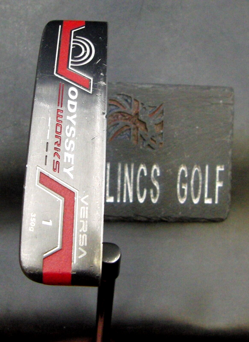 Odyssey Works Red Versa 1 Putter Coated Steel Shaft 87cm Length Odyssey Grip*
