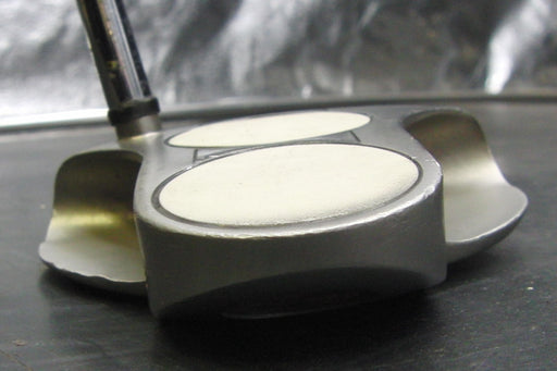 Odyssey White Steel Mid 2-Ball Putter Steel Shaft 105cm Length Red Grip