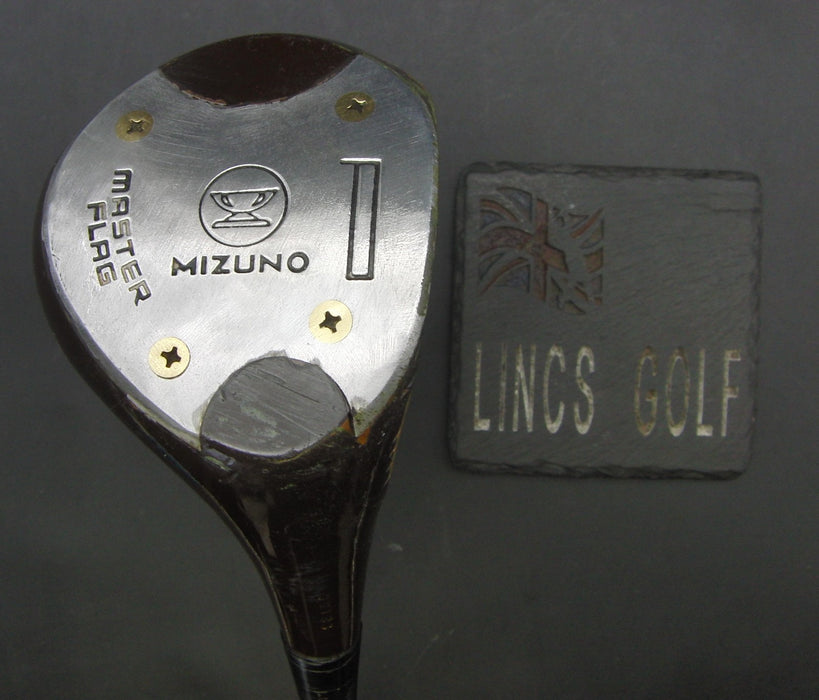 Mizuno Master Flag Driver Regular Steel Shaft Black Grip