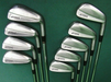 Japanese Set of 9 x Golf Planner ATOHS Blade Irons 3-SW Regular Steel Shafts