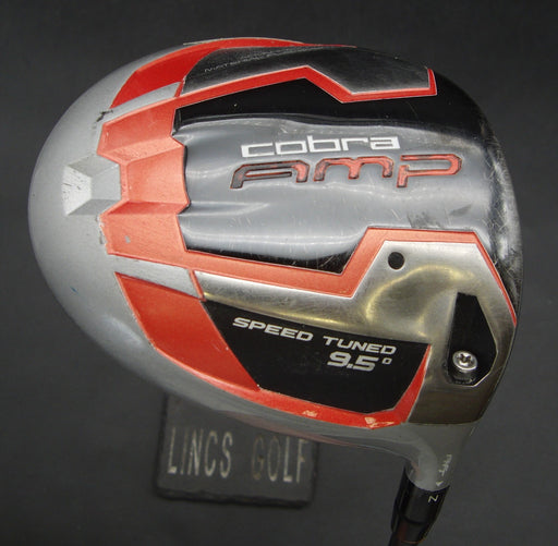 Cobra AMP Speed Tuned 9.5° Driver Stiff Graphite Shaft Cobra Grip (Dent)