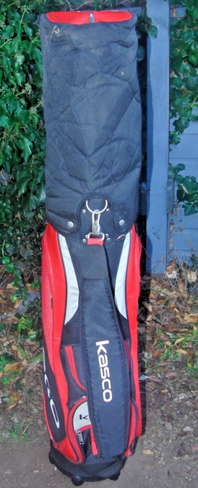 6 Division Kasco Golf Cart Carry Trolley Golf Clubs Bag*