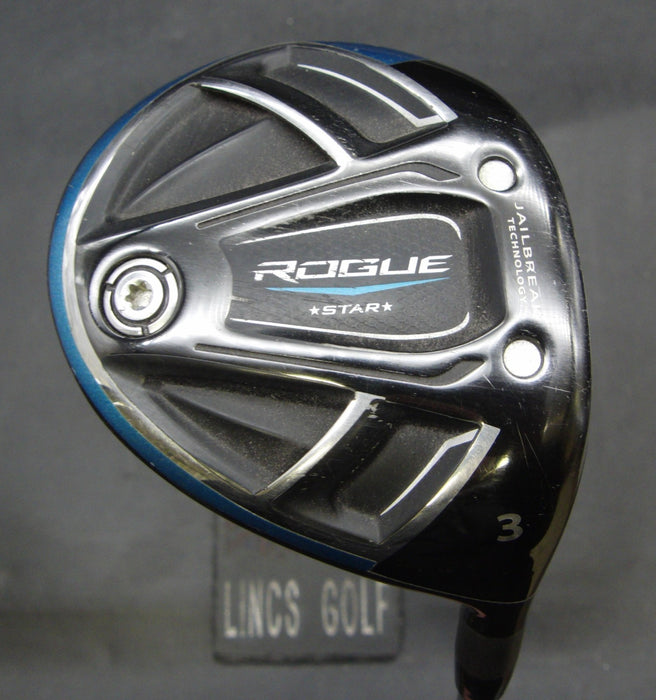 Callaway Rogue Star 3 Wood Regular Graphite Shaft Golf Pride Grip*