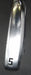 Callaway RAZR X Muscleback 5 Iron Stiff Steel Shaft Golf Pride Grip