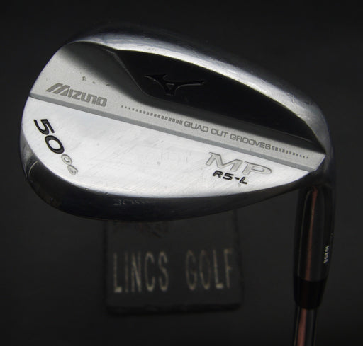 Mizuno MP R5-L 50° Gap Wedge Stiff Steel Shaft Iomic Grip