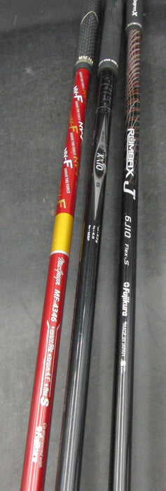 Set of 3 x Drivers Mactec Yamaha & Srixon XXIO Stiff Graphite Shafts