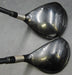 Ladies Set of 2 Taylormade Burner 22° 4 Hybrid & 18° 5 Wood Ladies Graphite