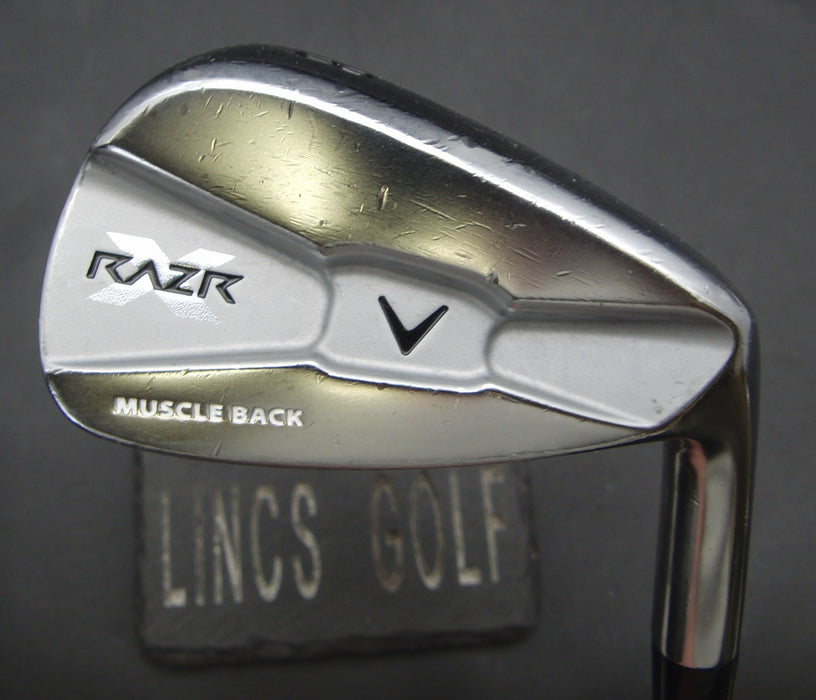 Callaway RAZR X Muscleback 8 Iron Stiff Steel Shaft Golf Pride Grip