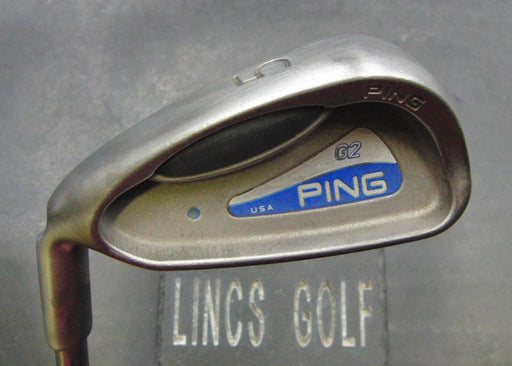 Left Handed Ping G2 Blue Dot 5 Iron Regular Steel Shaft Ping Grip