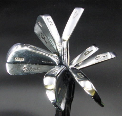 Set 7 x Titleist MB 710 Forged Irons 4-PW Regular Steel Shafts Golf Pride Grips