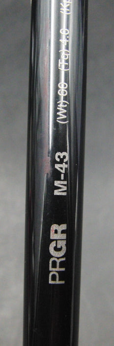 PRGR Duo Hit Dual Composite 3 Wood Stiff Graphite Shaft Golf Pride Grip