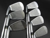 Set of 7x Mizuno T-Zoid COMP EZ Irons 4-PW Stiff Steel Shafts Mizuno Grips*