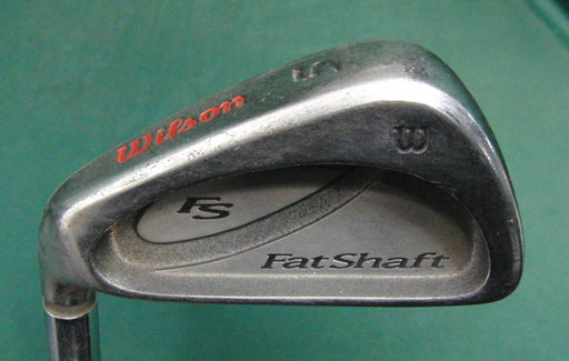 Left Handed Wilson Fat Shaft 5 Iron Regular Steel Shaft Lamkin Grip