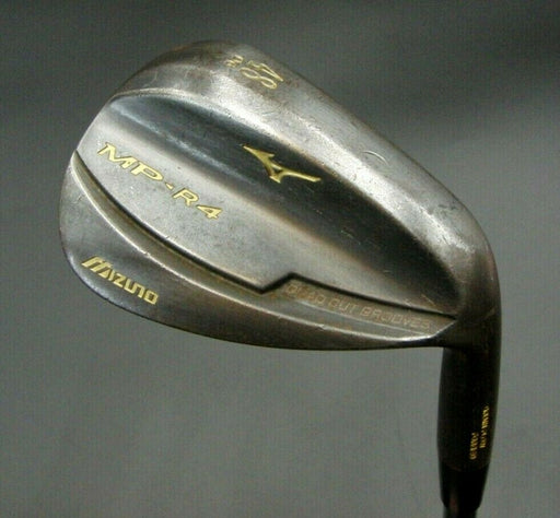 RAW Mizuno Grain Flow Forged MP-R4 48 Pitching Wedge Steel Shaft Elite Grip