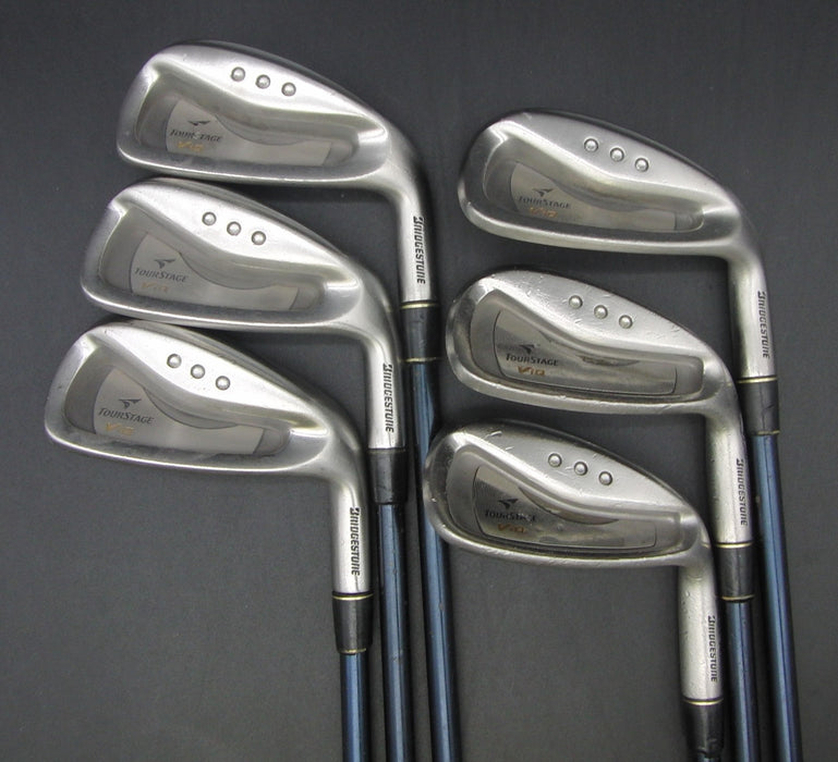 Set of 6x Bridgestone Tourstage ViQ 6-PW + P/S Irons Regular Graphite Shafts*