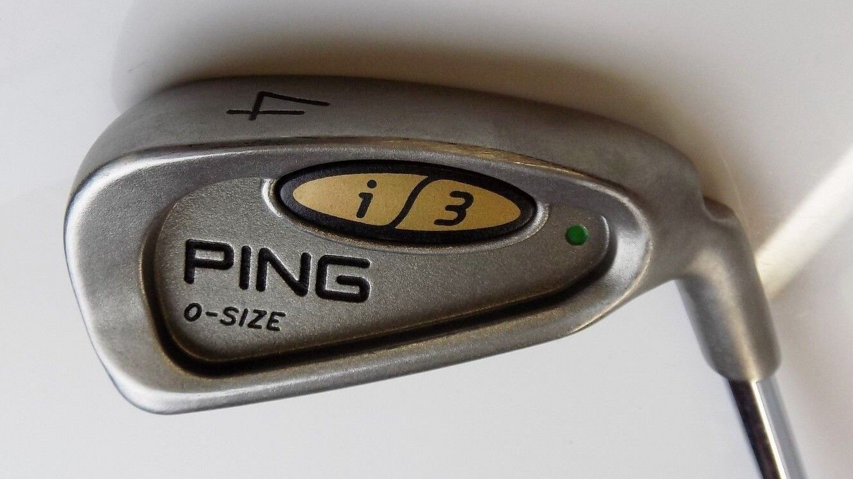 Ping i3 O-Size Green Dot 4 Iron Cushin JZ S Flex Steel Shaft Ping Grip
