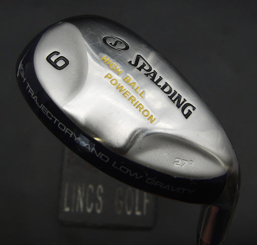 Spalding High Ball PowerIron 27° 6 Iron Regular Graphite Shaft Spalding Grip