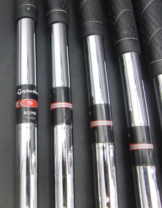 Set of 6x TaylorMade Burner Plus 5-PW Irons Stiff Steel Shafts TaylorMade Grips*