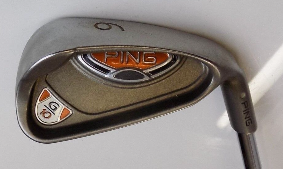 Ping G10 Silver Dot 6 Iron AWT Regular Steel Shaft Ping Grip