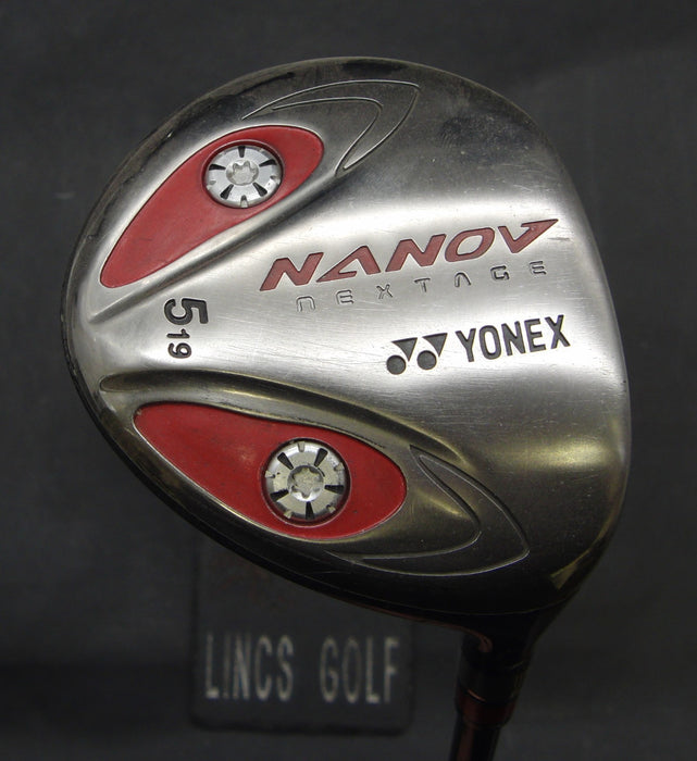 Yonex Nanov Nextage 19° 5 Wood Stiff Graphite Shaft White Grip