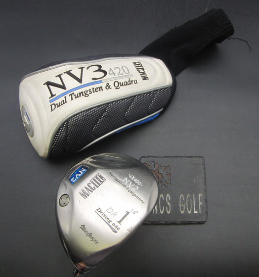 Macgregor Mactec NV2 10° Driver Regular Graphite Shaft Golf Pride Grip + HC