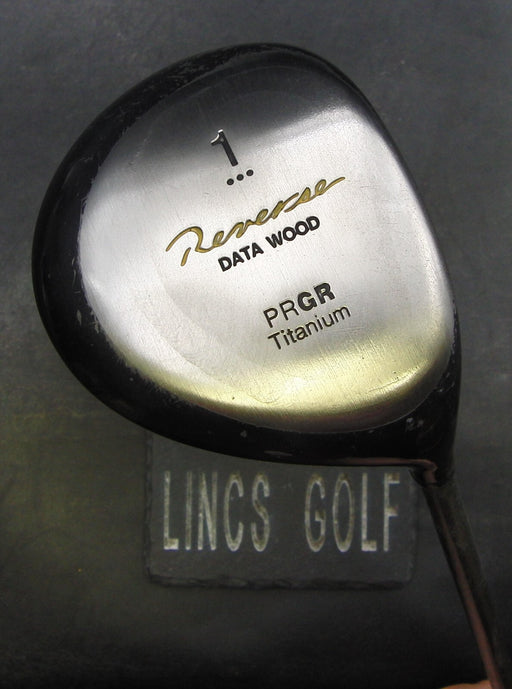 Ladies PRGR Titanium Reverse Data Driver Ladies Graphite Shaft
