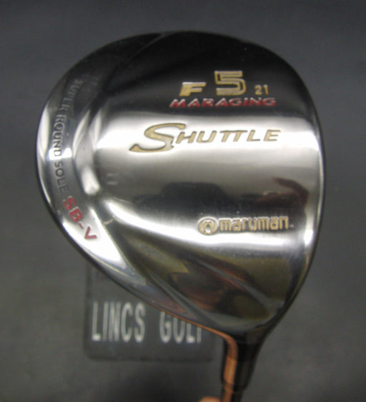 Ladies Maruman Shuttle Maraging 21° 5 Wood Ladies Graphite Shaft Golf Pride Grip