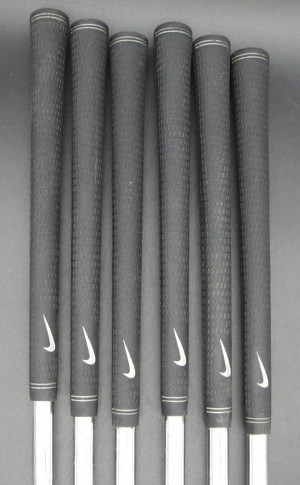 Set of 6x Nike Slingshot Irons 5-PW Uniflex Steel Shafts Nike Grips