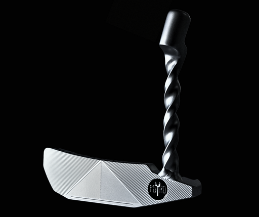 PSYKO SWITCHBLADE CNC Milled Putter Twisted Neck (welded to the head) Headcover