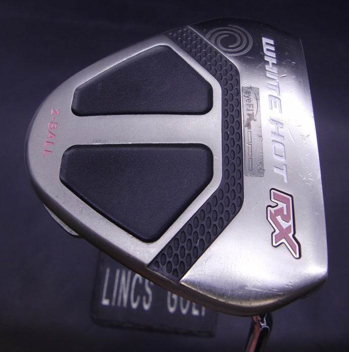 Odyssey White Hot RX 2-Ball Putter 81cm Length Steel Shaft Lamkin Grip