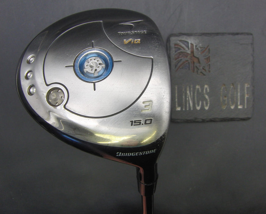 Bridgestone Tourstage ViQ 15° 3 Wood Regular Graphite Shaft Ben Sayers Grip