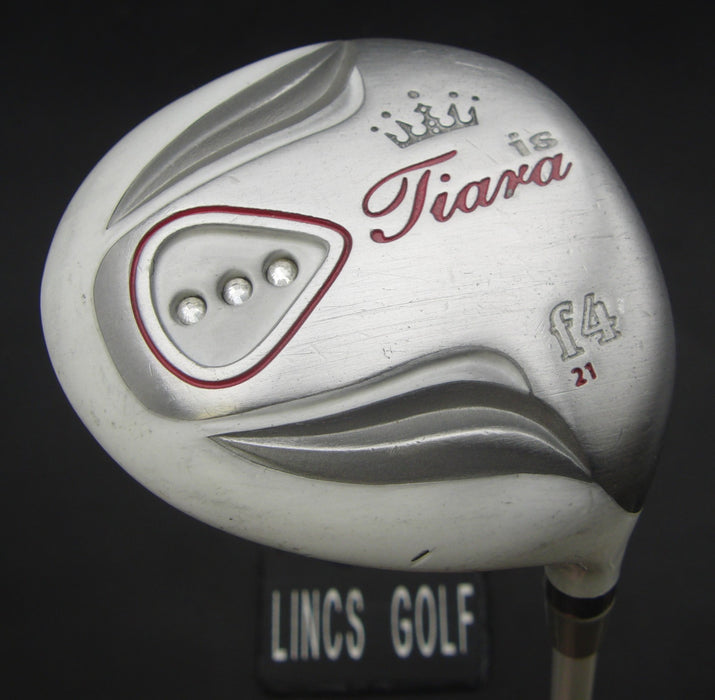 Ladies Wilson Tiara IS F4 21° 4 Wood Ladies Graphite Shaft Lamkin Grip
