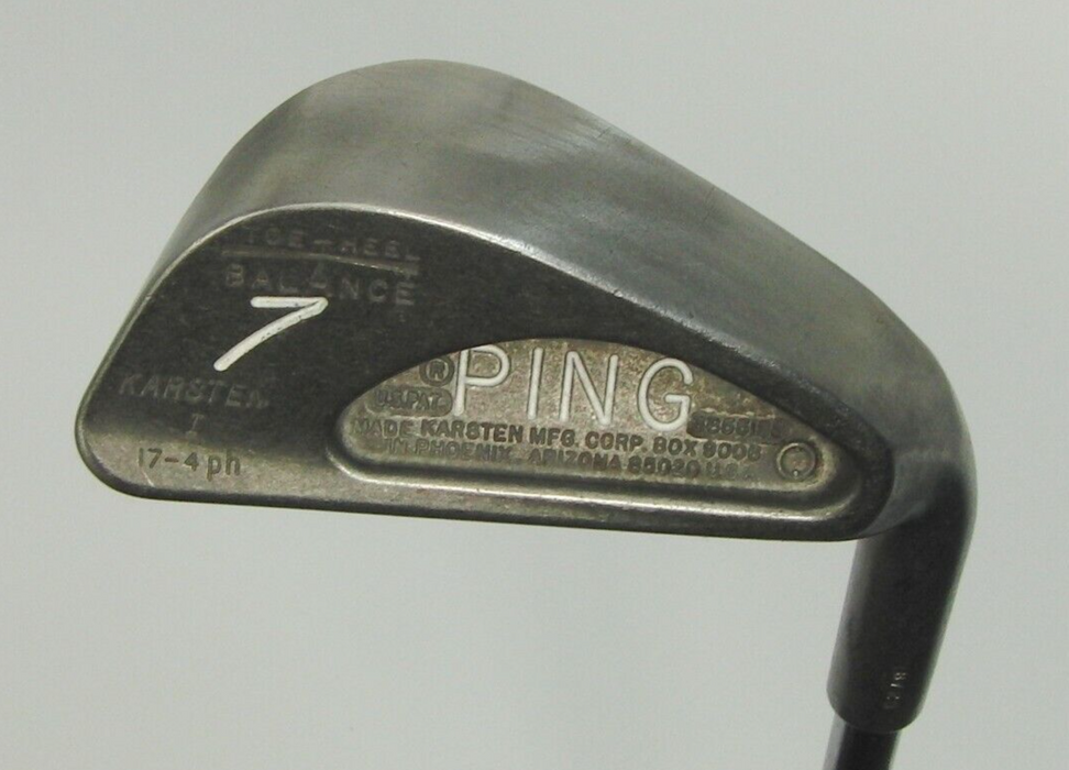 Ping Karsten Black Dot 7 Iron Regular Steel Shaft Ping Grip