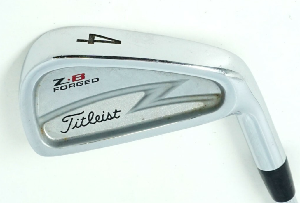 Titleist ZB Forged 4 Iron True Temper R300 Steel Shaft Titleist Grip