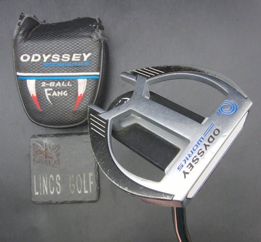 Odyssey Works 2-Ball Fang Putter Steel Shaft 86cm Length Odyssey Grip + HC