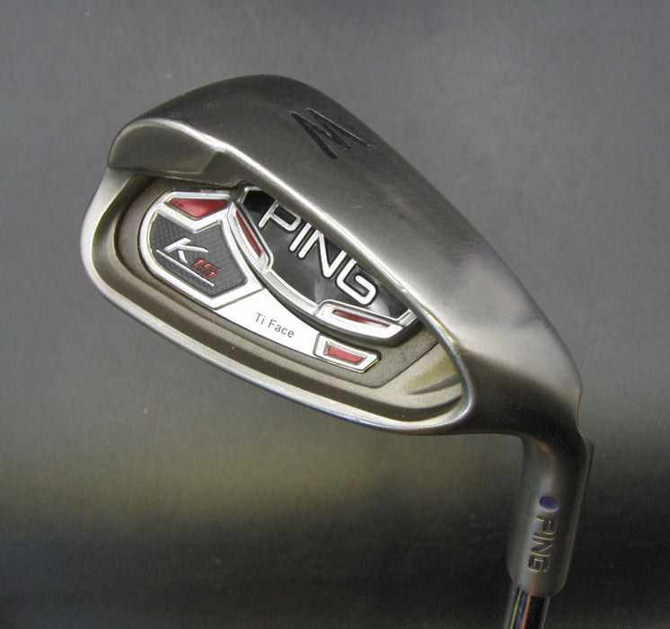 Ping K15 Ti Face Blue Dot Pitching Wedge Regular Flex Steel Shaft Ping Grip
