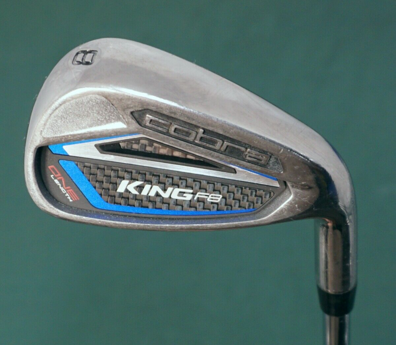 Cobra King F8 8 Iron Regular Steel Shaft Cobra Grip