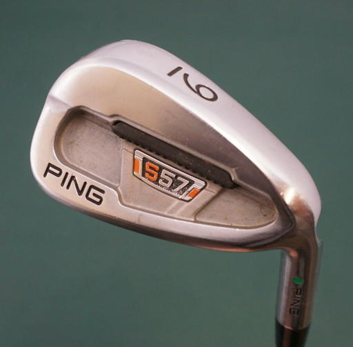 Ping S57 Green Dot 9 Iron Regular Steel Shaft Ping Grip