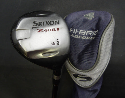 Srixon Z-Steel II 19° 5 Wood Stiff Graphite Shaft Srixon Grip with Head Cover
