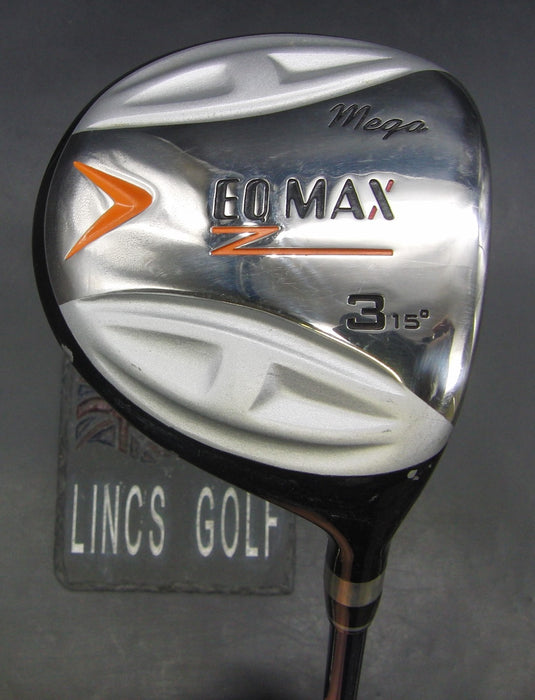 Mega EO Max Z 15° 3 Wood Regular Graphite Shaft Mega Grip