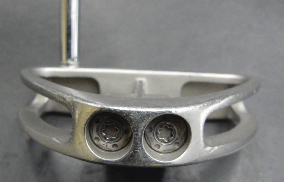 TaylorMade Monza Corza Rossa Putter Steel Shaft 88cm Length 2 Thumb Grip