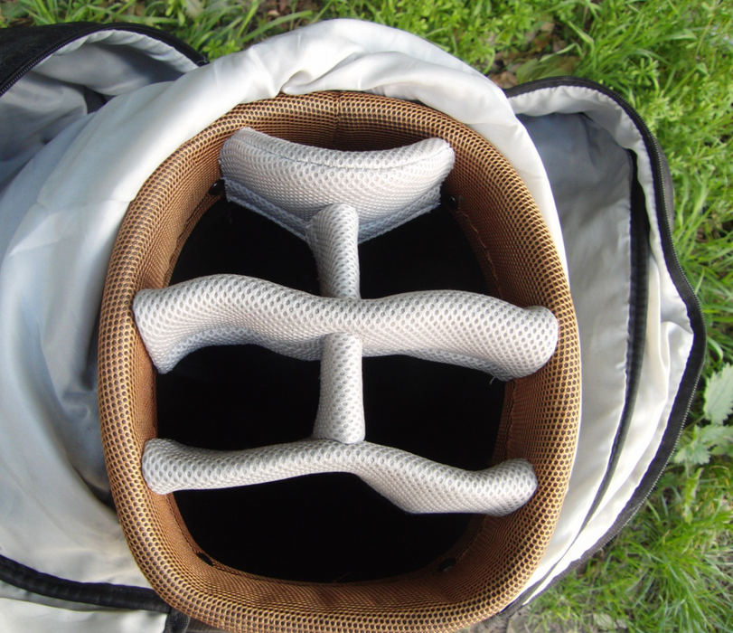 6  Division Nike Golf Cart Carry Trolley Golf Clubs Bag*
