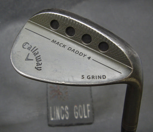 Callaway Mack Daddy 4 S Grind 52° Gap Wedge Stiff Coated Steel Shaft Elite Grip
