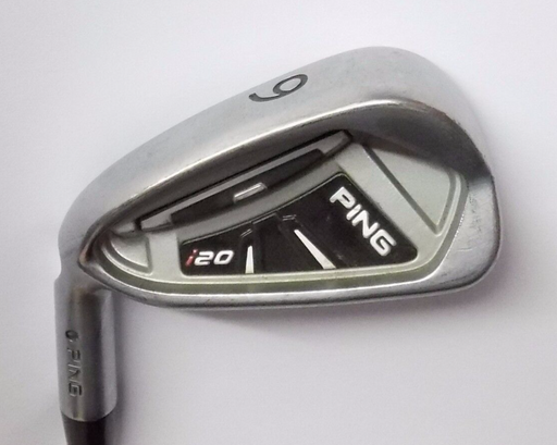 Left Handed Ping i20 Black Dot 6 Iron Project Rifle 5.5 Steel Shaft Ping Grip