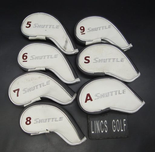 Set of 7x Maruman Shuttle Irons Head Covers Only